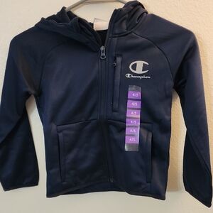 Boys Champion Kids Navy Hoodie